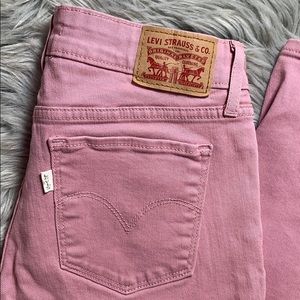 Levi Strauss & Co. Pink Stretch Jeans